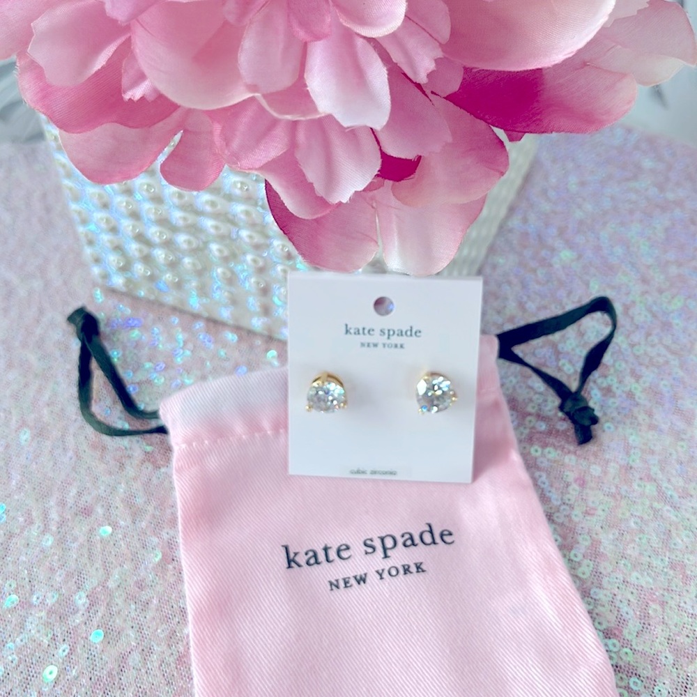 🆕♠️KATE SPADE RISE AND SHINE STUDS - Picture 4 of 8